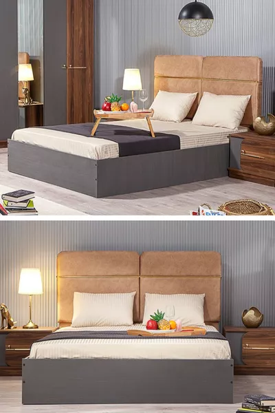 Асур  Двоен комплект за легло - Легло / Основa / Табла