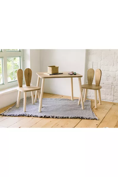 The Kids Table and 2 Chairs