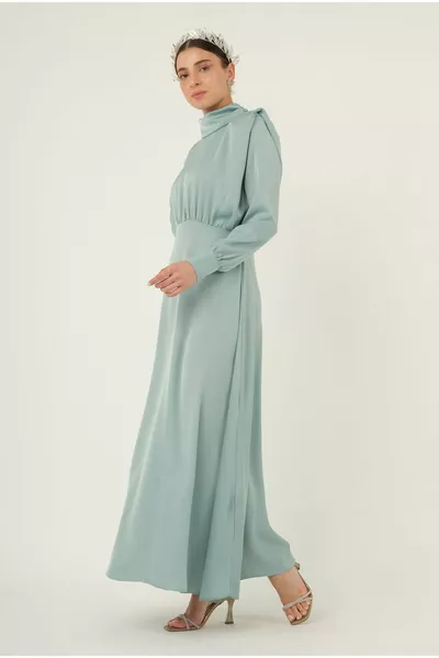 Перламутровое вечернее платье Мята