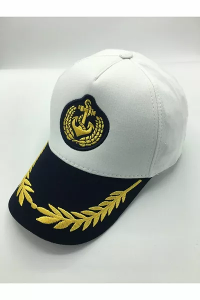 Cappello da Capitano Marinaio Regolabile da Uomo e Donna