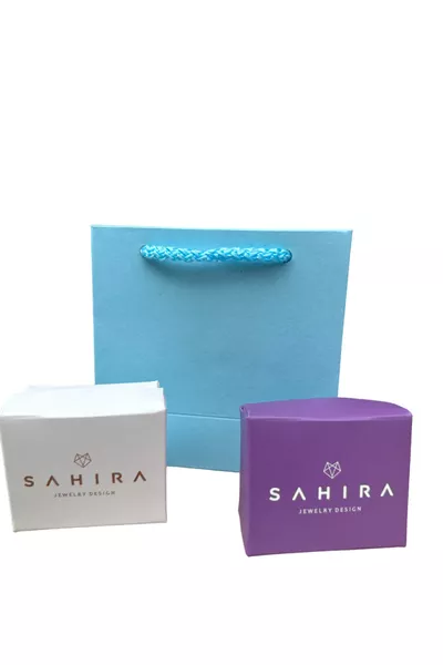 Mystic Topaz and Acacia Ring K Rose Gold Plated Ring