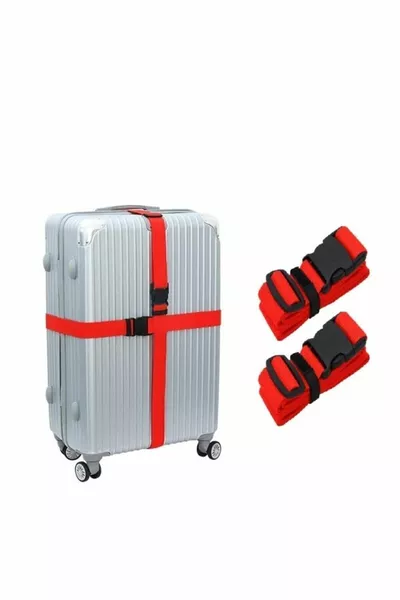 2 Piece Luggage Suitcase Security Strap