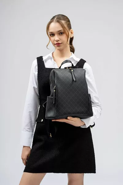 Sac à dos femme grande taille à motif