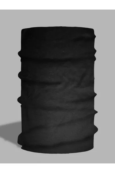 رباط عنق أسود بدون نقش