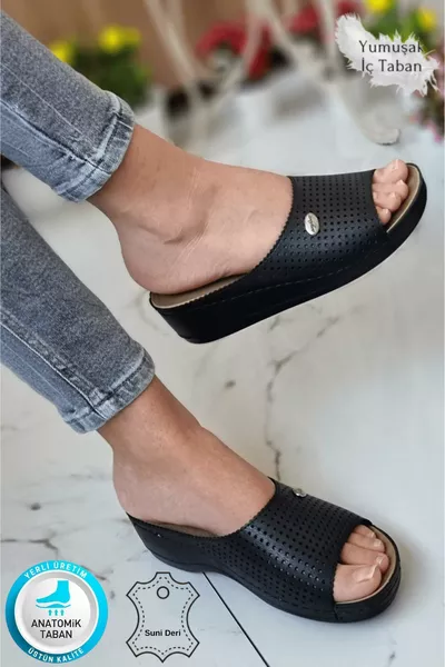 Suçi Dames Elegante Laserpatroon Dagelijkse Orthopedische Zool Slippers Gast Jong Moeder Buiten Huis Slippers