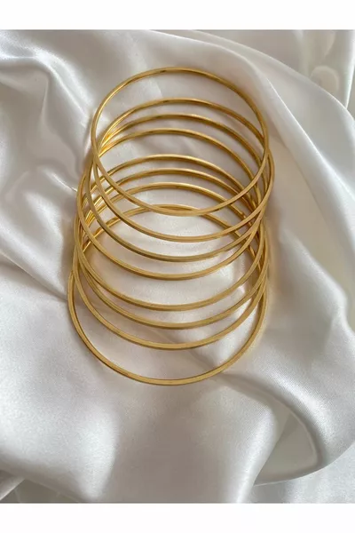 Lydia Plain Ajda Bracelet Set of 4  cm