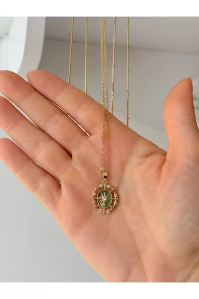 Collier vintage en acier inoxydable