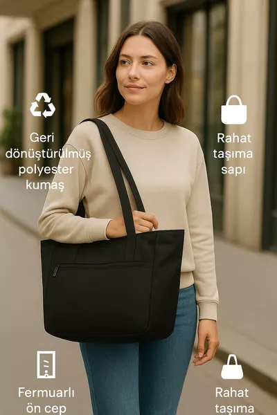 Original Postacı Çanta Unisex Sokak Tarzı