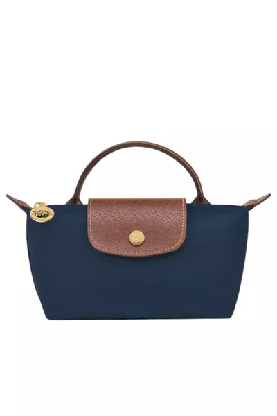 Foldable Xs Pouch Canvas Bag Women's Hand and Shoulder Bag