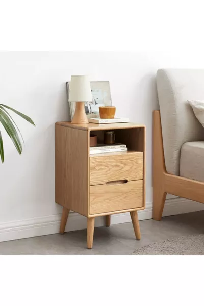 طاولة جانبية من الخشب الصلب أورورا