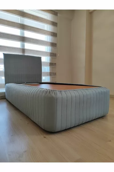 Design ENKELBED Sonnen Onderstel Rand HOES & Hoofdbord Hoes SET