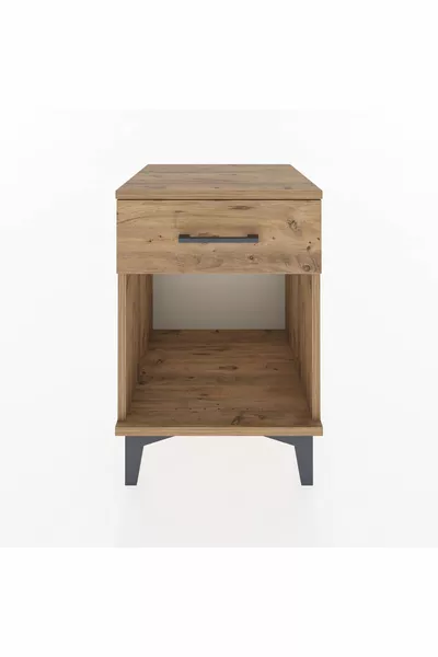 خزانة جانبية هايبريون بصندوق واحد من خشب الصنوبر