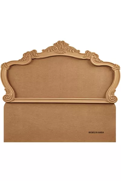 بافرة خشب خام بدون تلميع للرأس