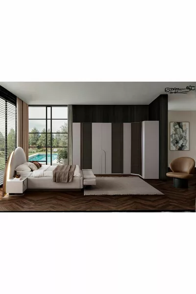 طقم غرفة نوم زاوية إستيرا