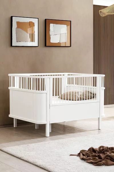 Lit en MDF, Lit évolutif tendance, Berceau évolutif