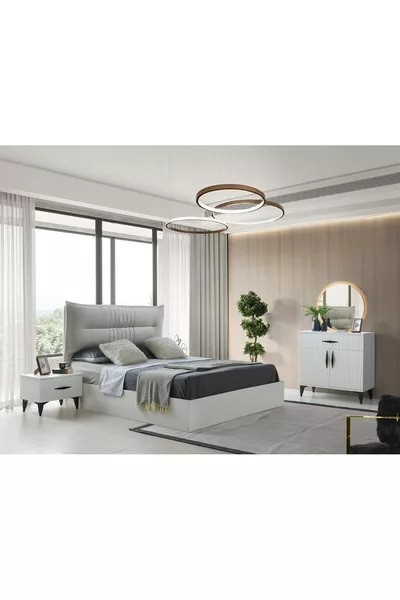 LADİN MDF YATAK ODASI TAKIMI