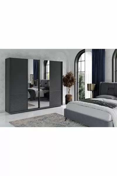 Cotta Grey Bedroom Set