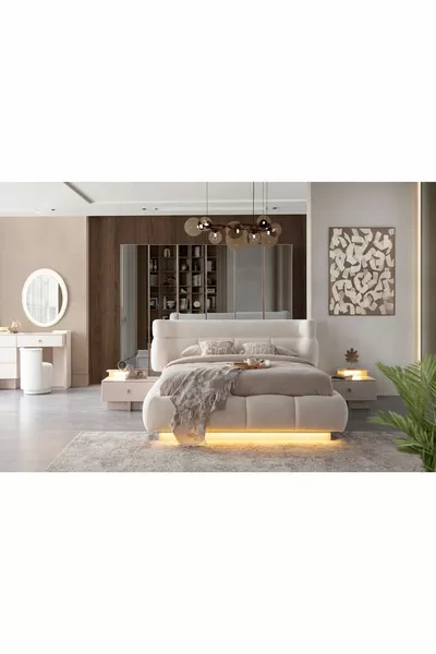 Bons Volledige Spiegel Hoek Slaapkamer Set