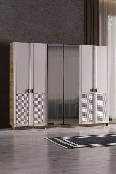 Slaapkamer Set Luna 6 met Schuifdeuren