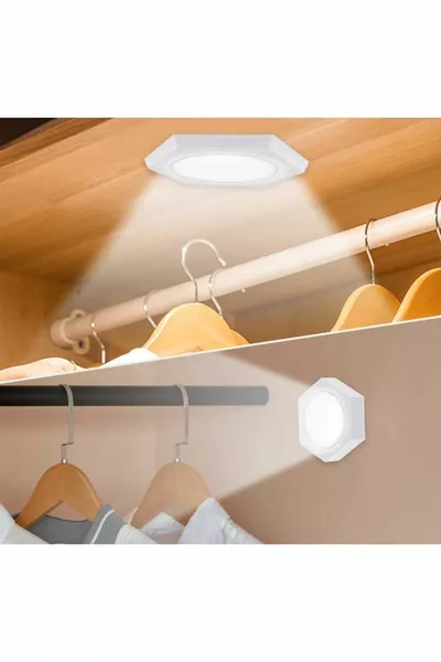 TABLE LAMP KITCHEN COUNTER UNDER-BATHROOM CABINET WIRELESS 3-PACK REMOTE-CONTROLLED AND BATTERY-POWERED LED LIGHT