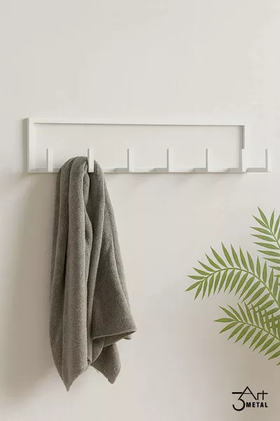 Decorative Iron Wall Hook - Metal Rack - Clothes Hanger