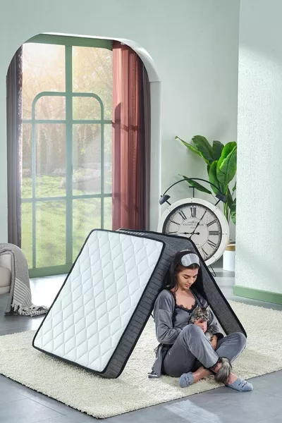 Ultra Deluxe Сгъваема сива легло, подово легло, гостно легло, къмпинг легло (С ВЪЗМОЖНОСТ ЗА ИЗБОР НА РАЗМЕР)