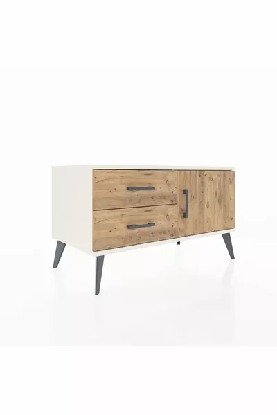 Hyperion Şifonyer Tek Raflı 2 Çekmeceli Tek Kapaklı  Aytaşı-Çam