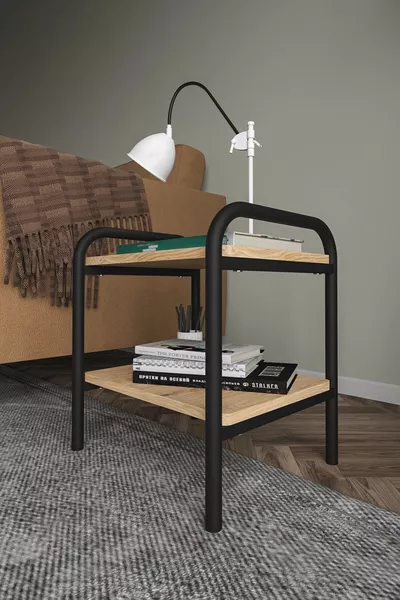 Vera Metal Komodin Yan Sehpa