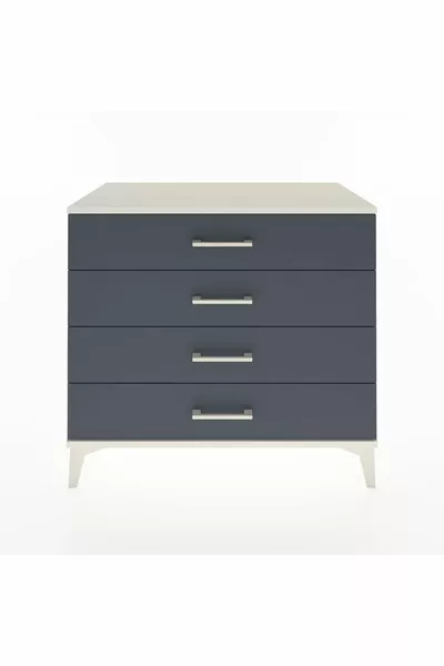 Hyperion Dresser 4 Drawers Moonstone-Anthracite