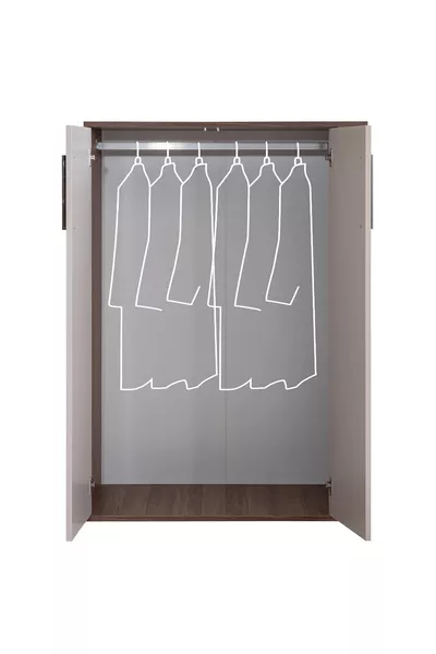 Ranza, Milano Genç Odası Takımı Dolaplı Çalışma Masalı Modern Ranza + Üç Kapaklı Modern Dolap