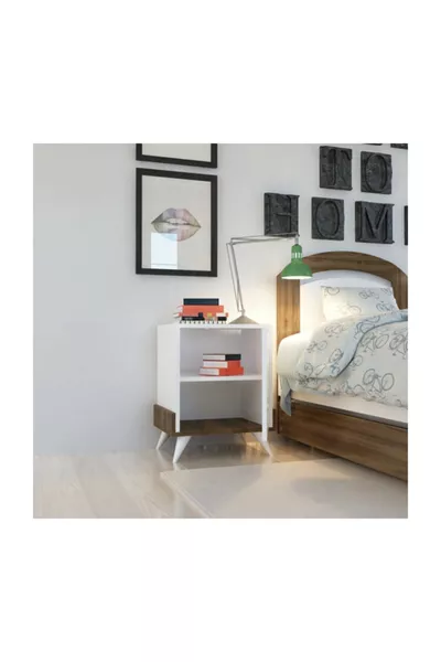 خزانة جانبية مونتانا من الجوز الأبيض