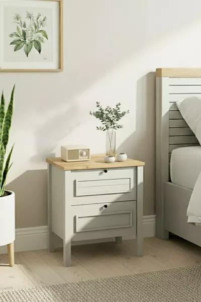 Comodino Taiga con 2 cassetti