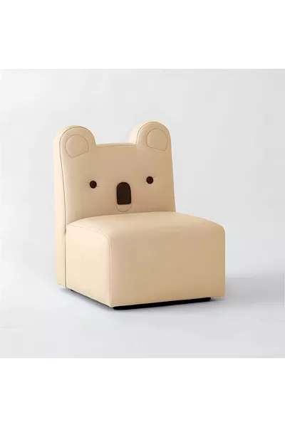 كرسي أطفال كوالا كيوب بمظهر جلدي