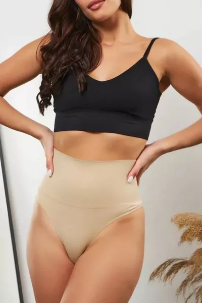 Mabet Model Hoge Taille Corrigerende Onderbroek voor Buik- en Middelversteviging in Huidkleur