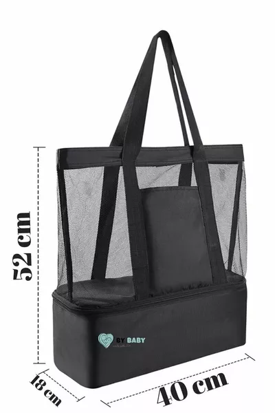 Isoliertasche für heiß und kalt, Gefrierschrank, Picknick, Camping, Reisen oder Strand