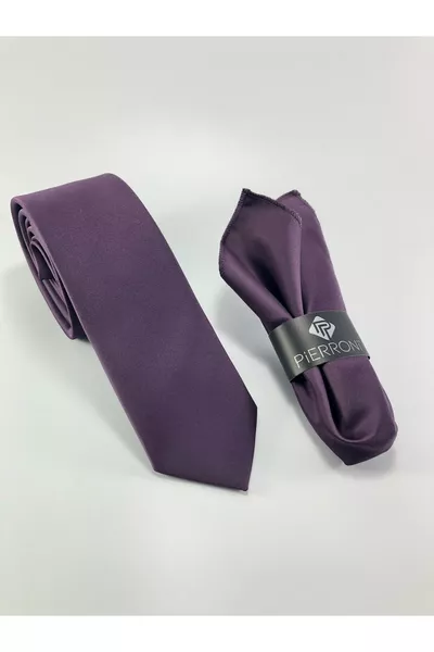Solid Color Pocket Square Tie