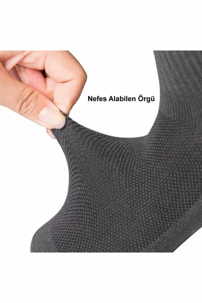 6 Pairs Extra Soft Multicolor Unisex Bamboo Socks Seamless Toe Does Not Sweat