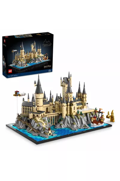 ® HarryPotter™ Замъкът и градината на Хогуортс™ + Колекционен модел комплект (P)