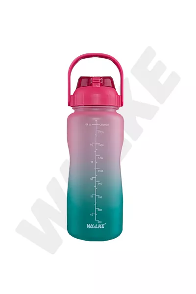 Premium 2.2 Litre Motivational Tritan Water Bottle (BPA Free)