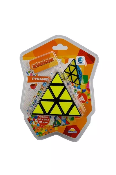 Jeu Cube Rubik Intellect et Logique Smile Games Cube Pyramide Triangle