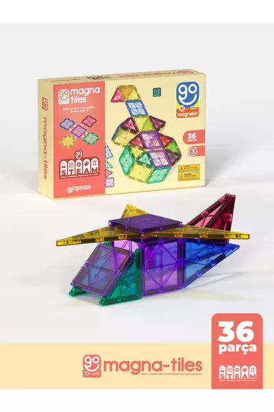 Go Magna-Tiles Blocs de Construction Magnétiques Original - Jouet Éducatif Magnétique - Shopist