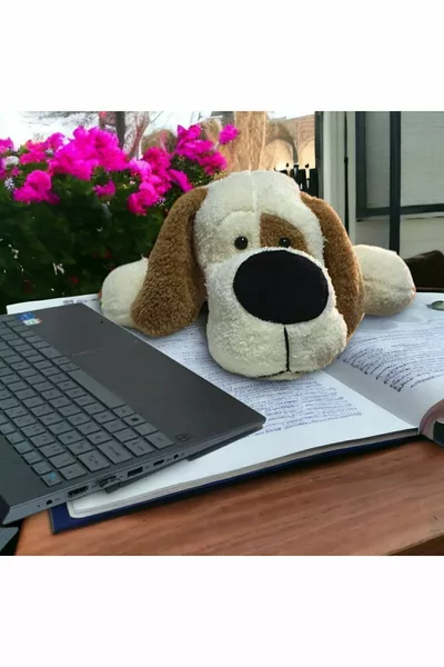 مخدة كلب فروي لطيف للنوم من Mellitotoyzz & رفيق نوم & لعبة & هدية