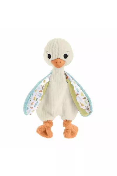Peluche musicale mignonne Fisher-Price en forme d'oie