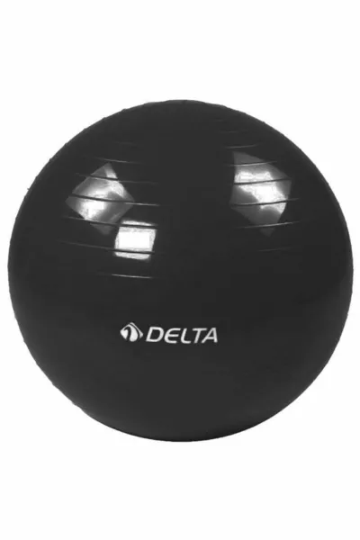 Cm Deluxe Cm - Black Pilates Ball Suitable for Those in the Cm Size Range (NO PUMP)