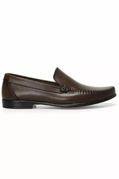 Pearl Abby Oxford Casual Loafer Heren Klassieke Schoenen BRUIN