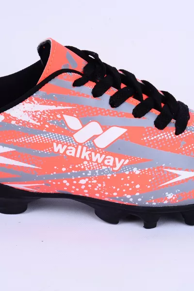 Power Kr-f Удобна подметка Оранжеви футболни обувки за момчета