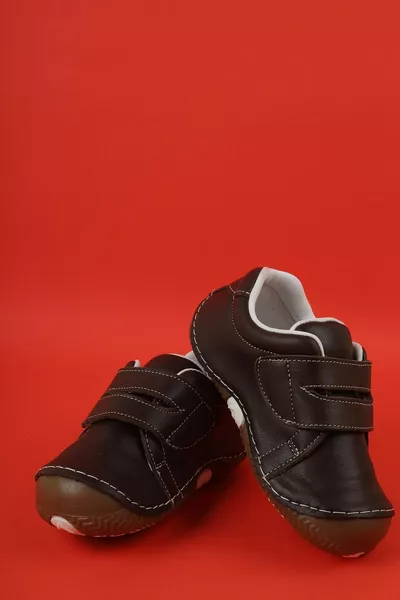 Unisexe Premier pas Bébé Et Enfant Orthopédique Complet Véritable Cuir Véritable Chaussures Pour Bébé Adapté À La Santé Des Pieds