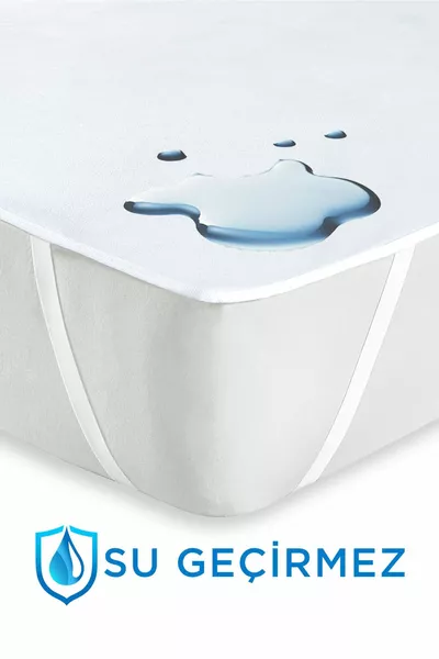 Микро Водоотблъскващ Протектор за Матрак с Еластични 4 Ъгъла | За Единичен, Двоен, Кралски, Детски и Бебешки Матрак,  Размерa