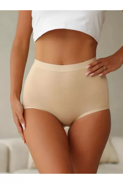 سروال داخلي مرتفع الخصر لتحديد الجسم، عبوة 3 قطع