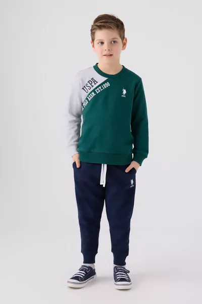 Boys' Green Tracksuit